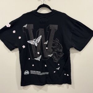 Darc Sport Womans Oversized T-shirt Size Medium Black